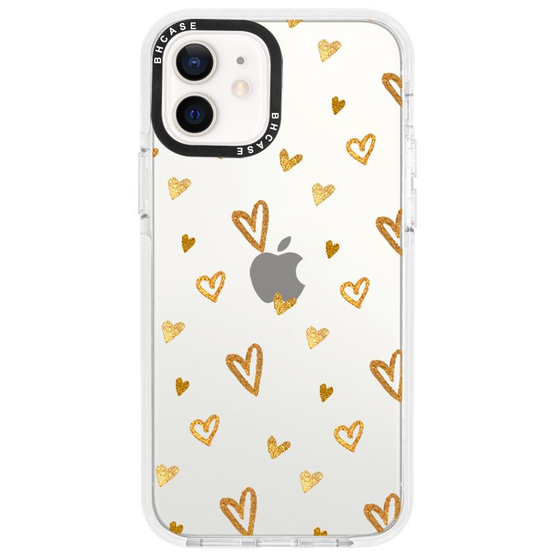 Golden Hearts iPhone 12/12 Pro Tok