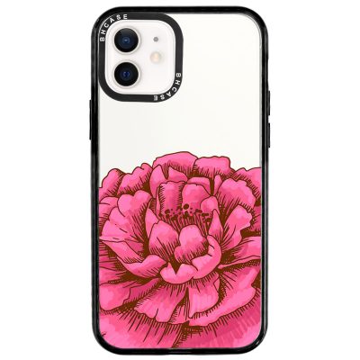 Peony Rózsaszín iPhone 12/12 Pro Tok