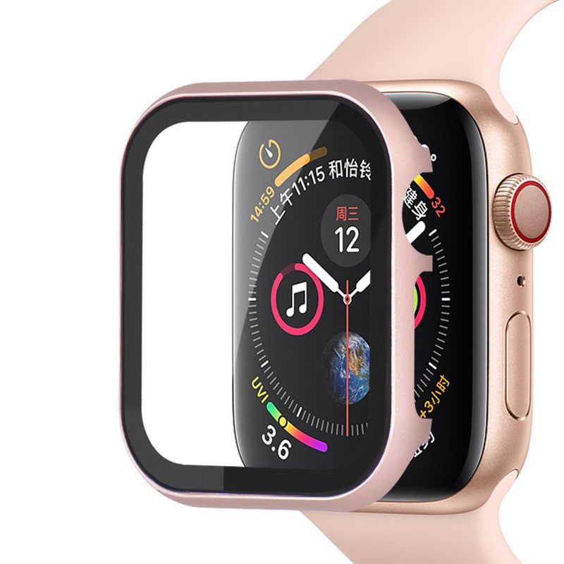 Protective Üvegfólia Metalish Tok for Apple Watch Rose Pink