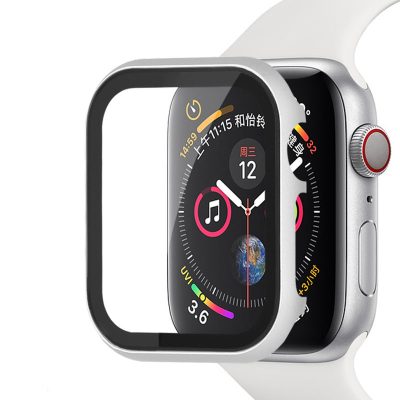 Protective Üvegfólia Metalish Tok for Apple Watch Silver