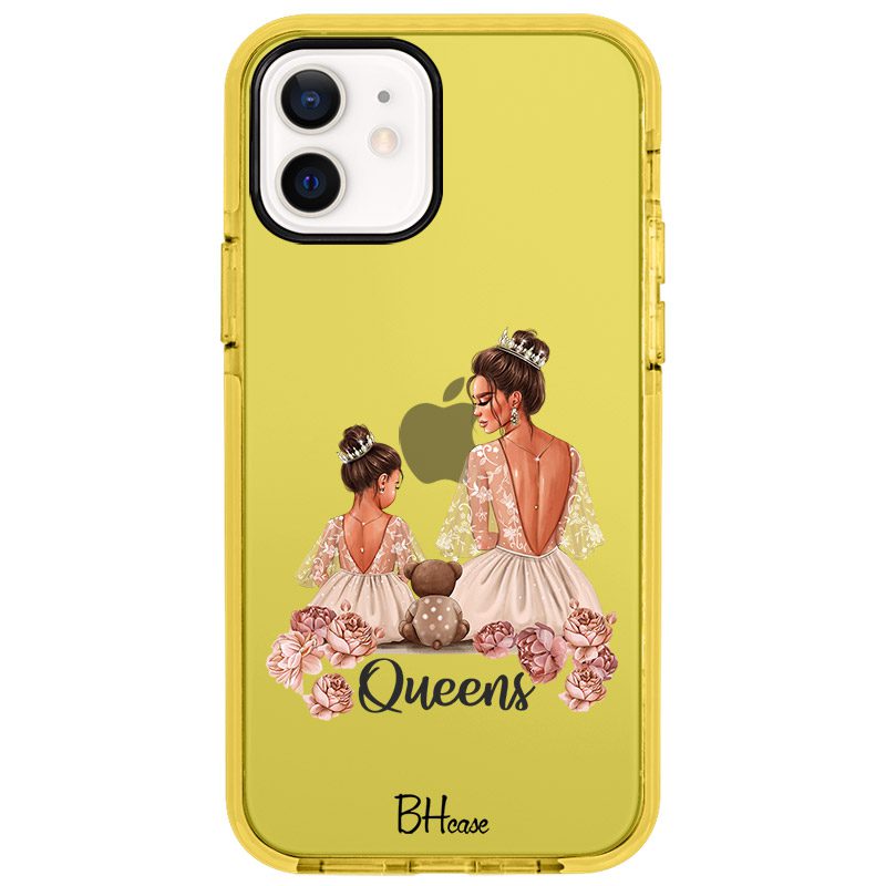 Queens Brown Hair iPhone 12/12 Pro Tok