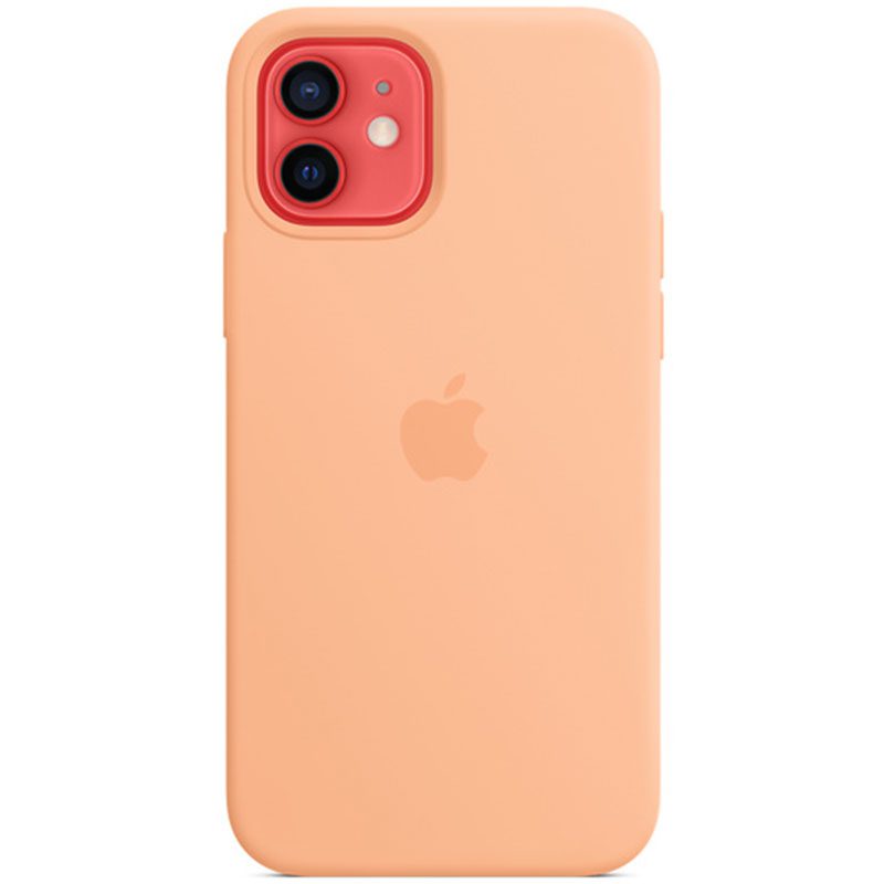 Apple Cantaloupe Silicone Magsafe kompatibilis iPhone 12/12 Pro Tok