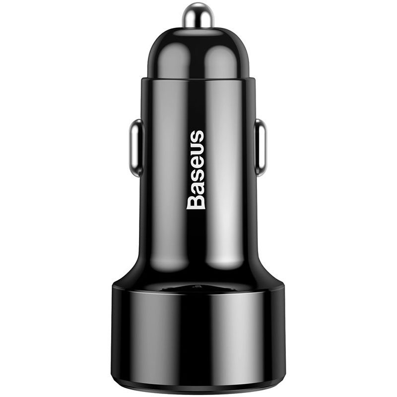 Baseus Car Charger Magic Series Dual QC Digital Display 45W Fekete