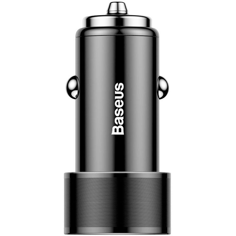 Baseus Car Charger Small Screw 3.4A Dual USB Fekete