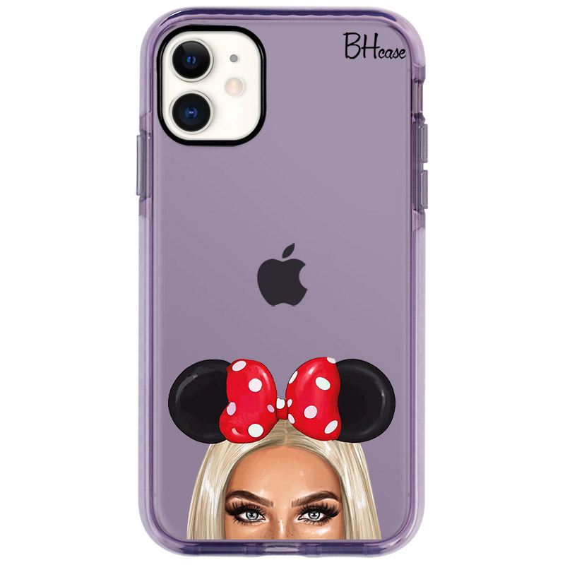 Blonde Girl With Ribbon iPhone 11 Tok