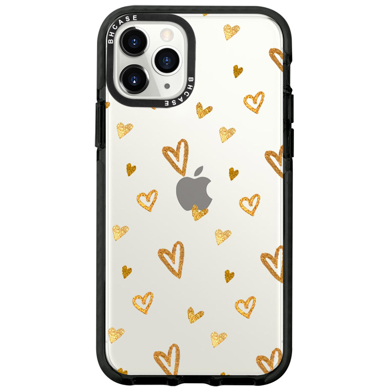 Golden Hearts iPhone 11 Pro Max Tok