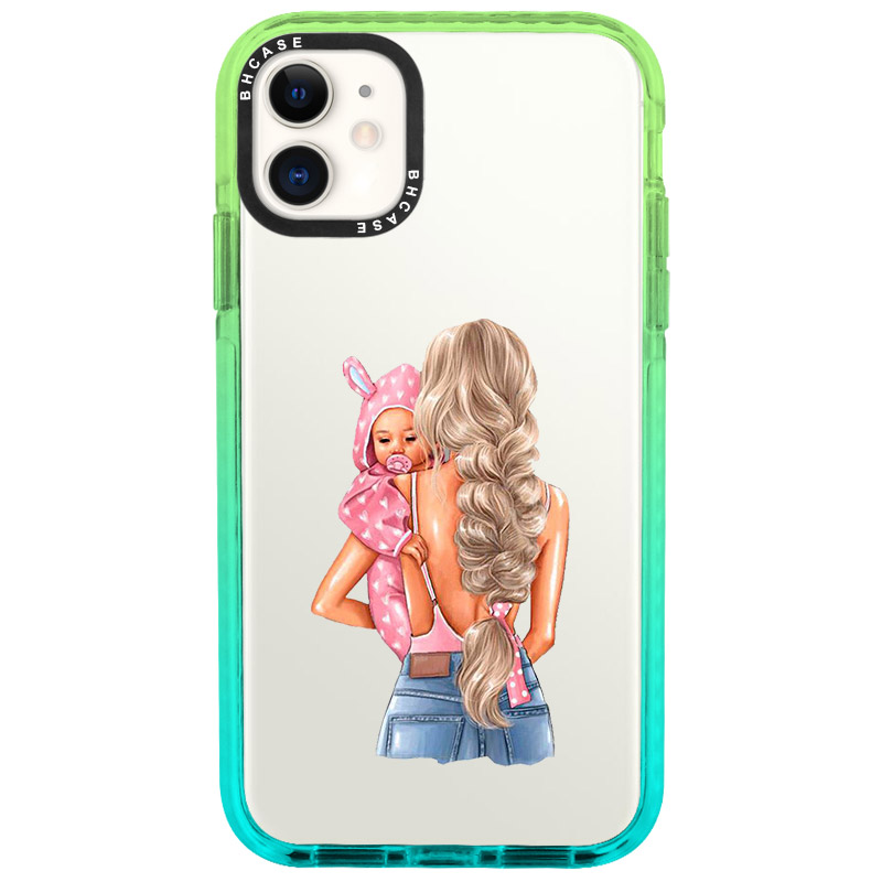 Mother Blonde With Girl iPhone 11 Tok