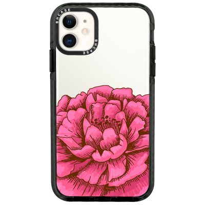 Peony Rózsaszín iPhone 11 Tok