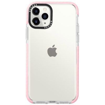Átlátszó BHholo Light Rózsaszín iPhone 11 Pro Max Tok