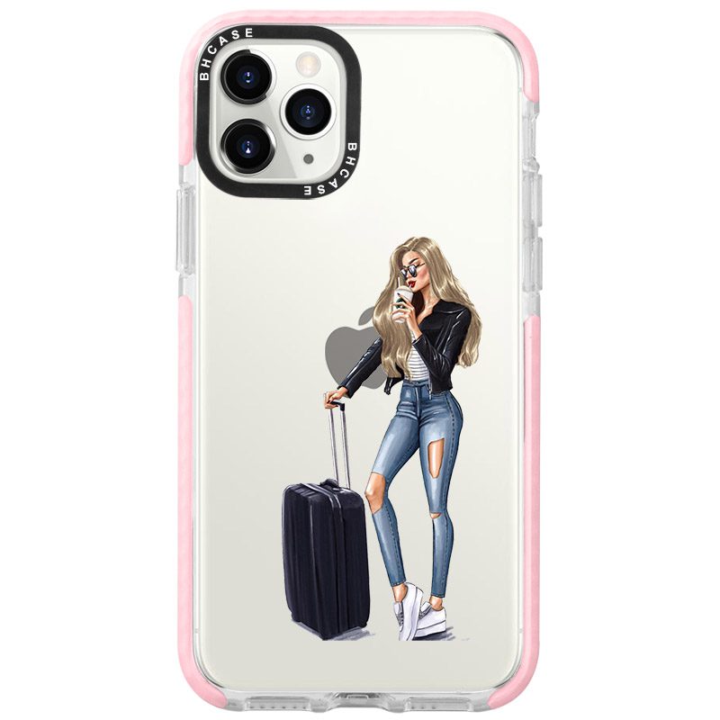 Woman Blonde With Baggage iPhone 11 Pro Max Tok