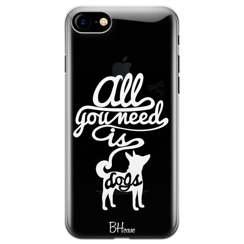 All You Need Is Dogs iPhone 8/7/SE 2020/SE 2022 Tok