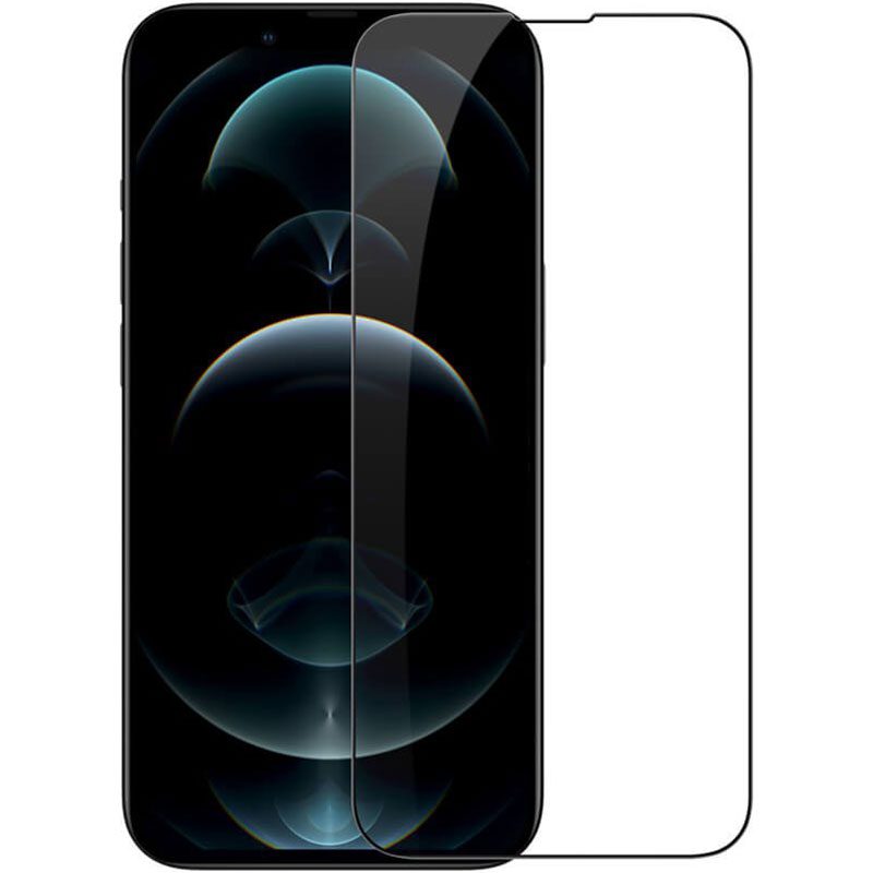 Full 3D Tempered Üvegfólia Fekete iPhone 13 Pro Max