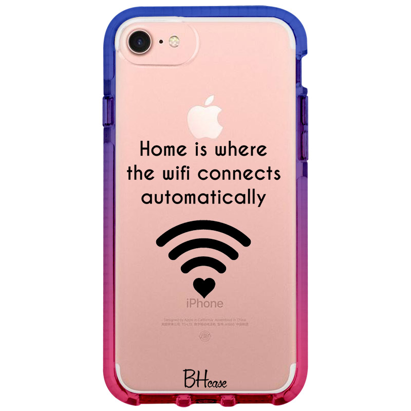 Home Is Where The Wifi Connects Automatically iPhone 8/7/SE 2020/SE 2022 Tok