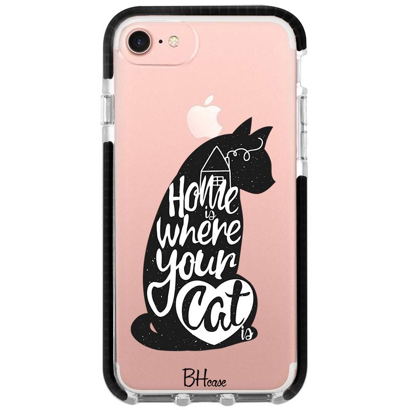 Home Is Where Your Cat Is iPhone 8/7/SE 2020/SE 2022 Tok