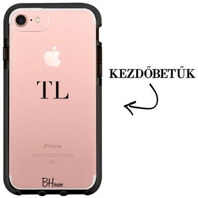 Kezdőbetűs iPhone 8/7/SE 2020/SE 2022 Tok