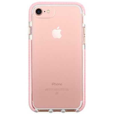 Átlátszó Noholo Light Rózsaszín iPhone 8/7/SE 2020/SE 2022 Tok