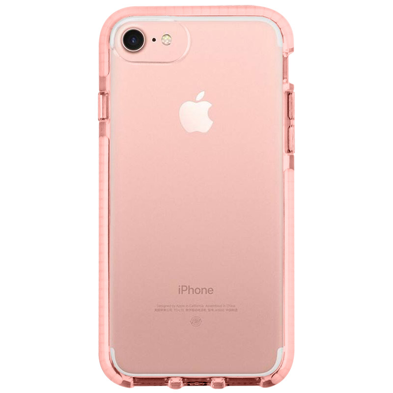 Átlátszó Noholo Rose Rózsaszín iPhone 8/7/SE 2020/SE 2022 Tok