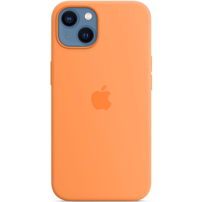 Apple Marigold Silicone Magsafe kompatibilis iPhone 13 Mini Tok