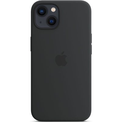 Apple Midnight Silicone Magsafe kompatibilis iPhone 13 Mini Tok