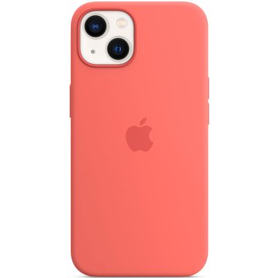 Apple Rózsaszín Pomelo Silicone Magsafe kompatibilis iPhone 13 Mini Tok