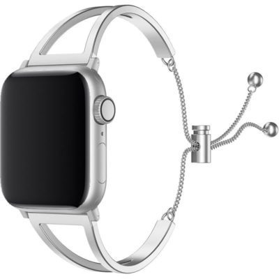 Cuff Fashion Szíj Apple Watch 45/44/42/Ultra Silver