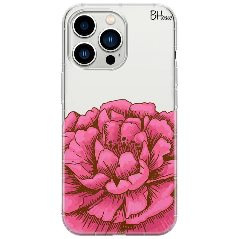 Peony Rózsaszín iPhone 14 Pro Tok