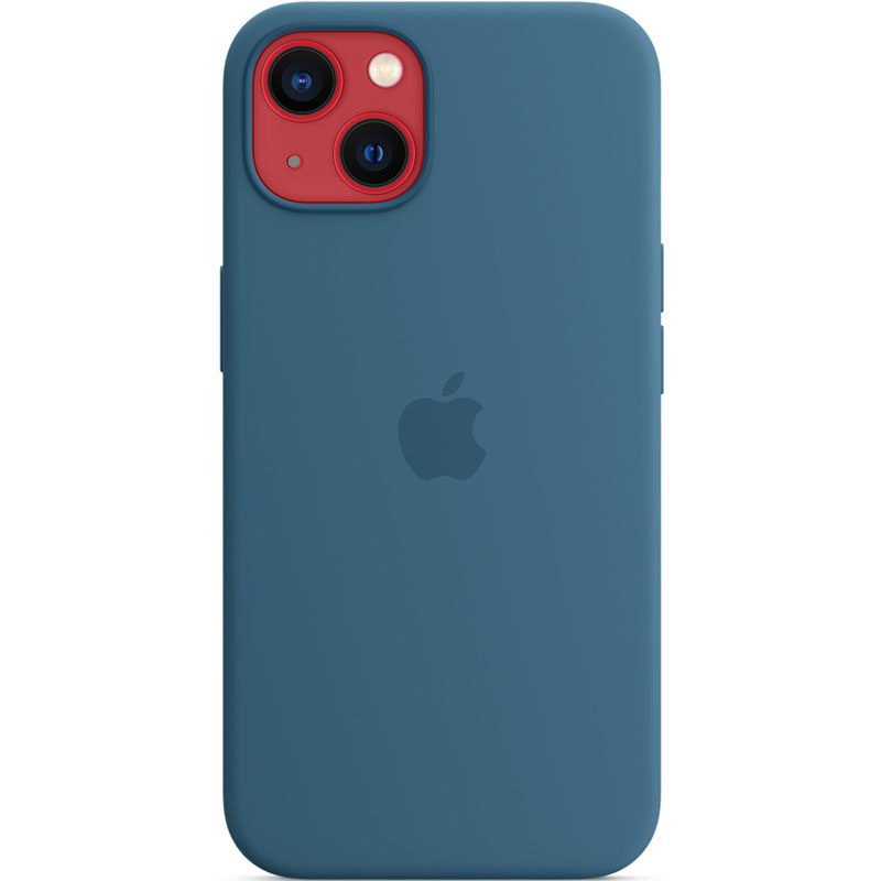 Apple Kék Jay Silicone Magsafe kompatibilis iPhone 13 Tok