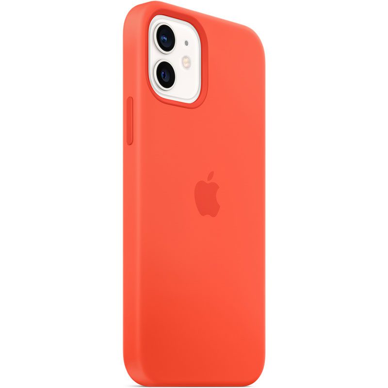 Apple Electric Orange Silicone Magsafe kompatibilis iPhone 12 Mini Tok
