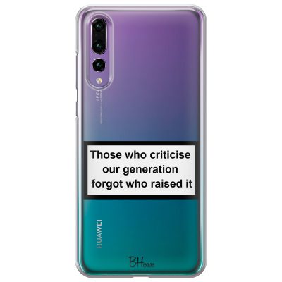 Criticise Generation Huawei P20 Pro Tok