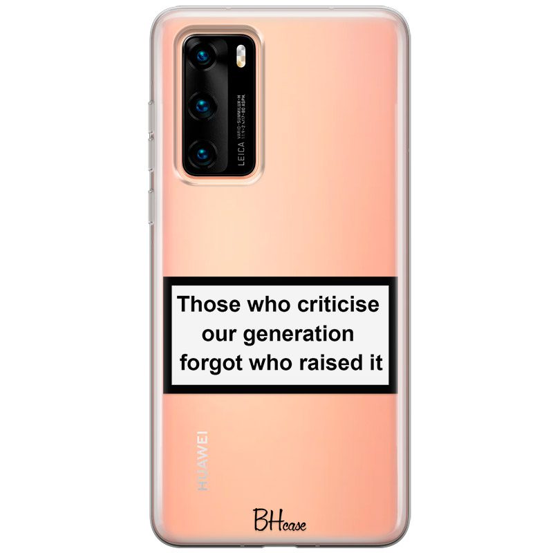 Criticise Generation Huawei P40 Tok