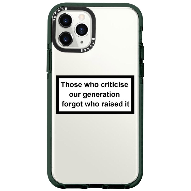 Criticise Generation iPhone 11 Pro Tok