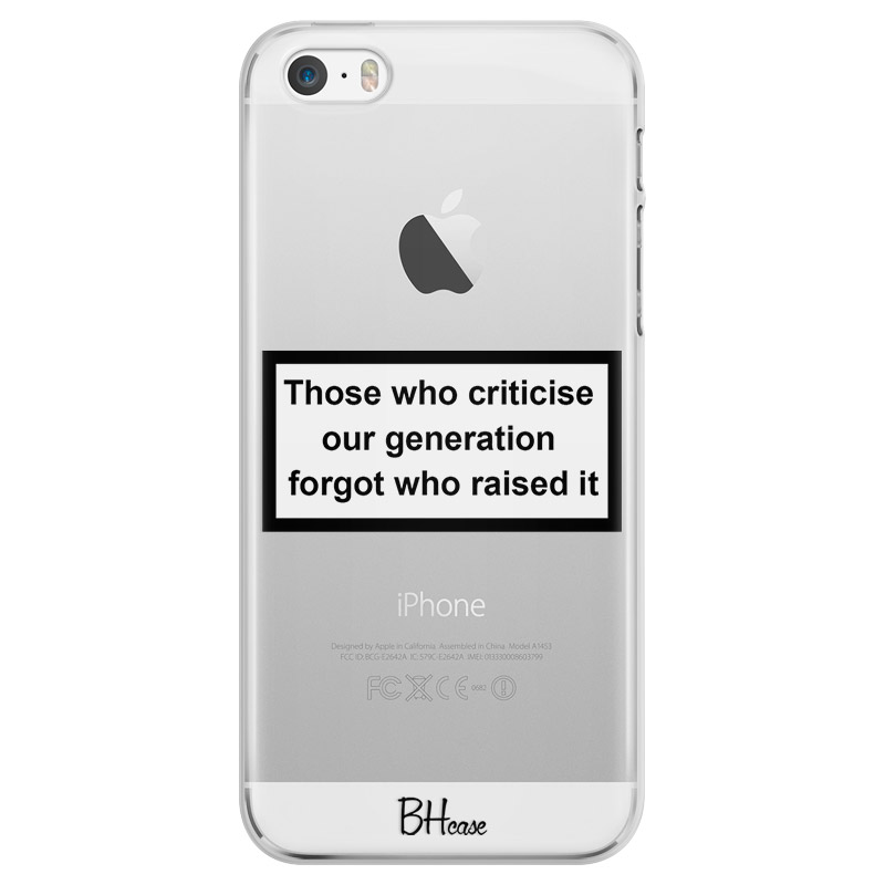Criticise Generation iPhone SE/5S Tok