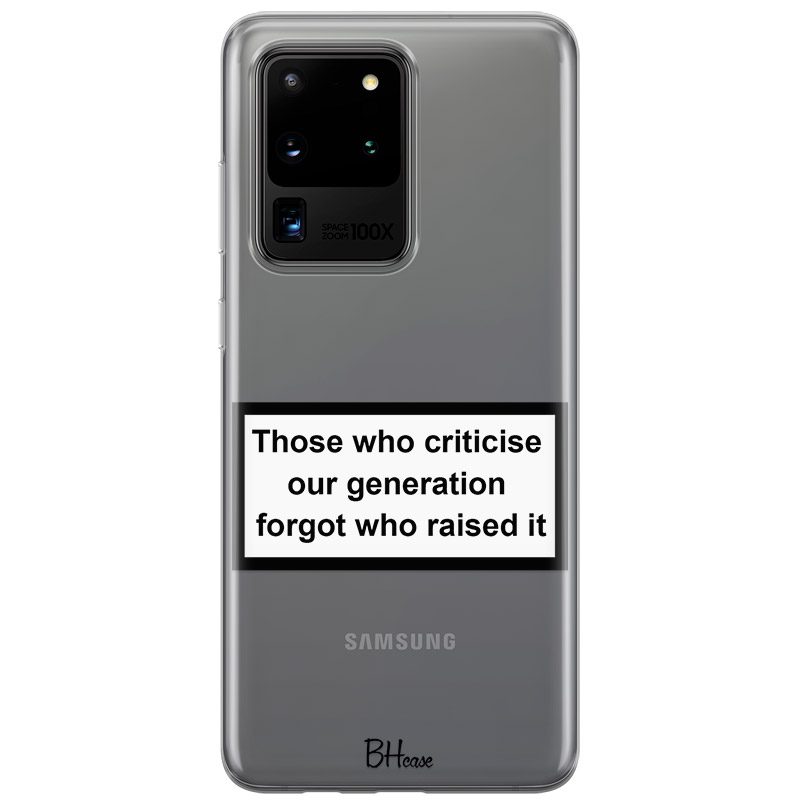 Criticise Generation Samsung S20 Ultra Tok