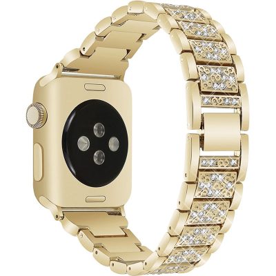 Diamond Szíj Apple Watch 45/44/42/Ultra Arany