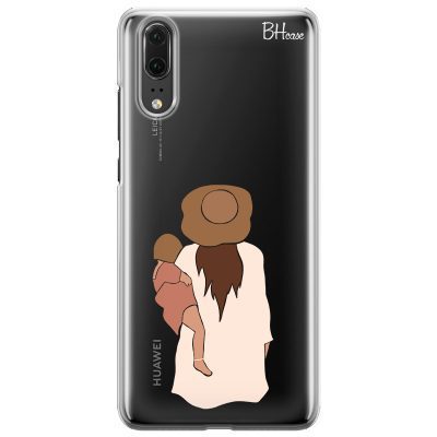Flat Mother With Girl Huawei P20 Tok