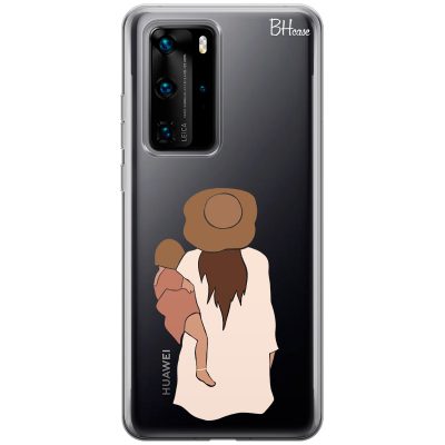 Flat Mother With Girl Huawei P40 Pro Tok