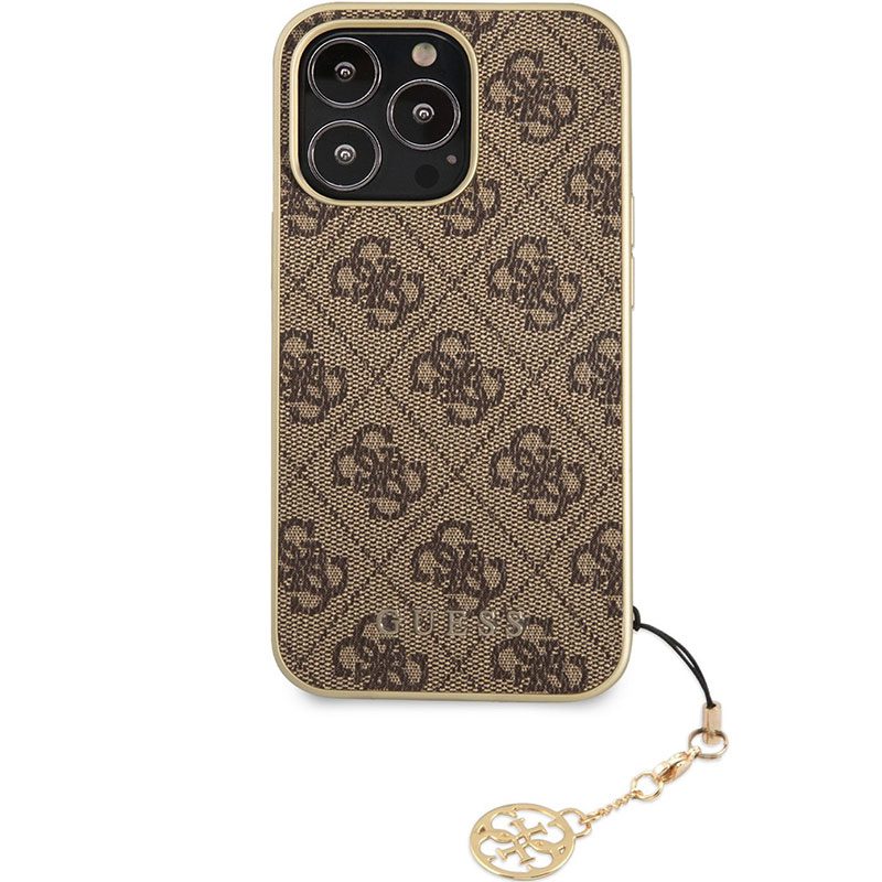 Guess 4G Charms Brown iPhone 13 Pro Tok