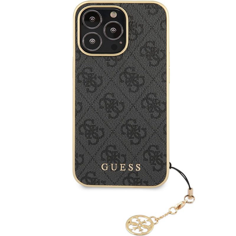 Guess 4G Charms Szürke iPhone 13 Pro Max Tok