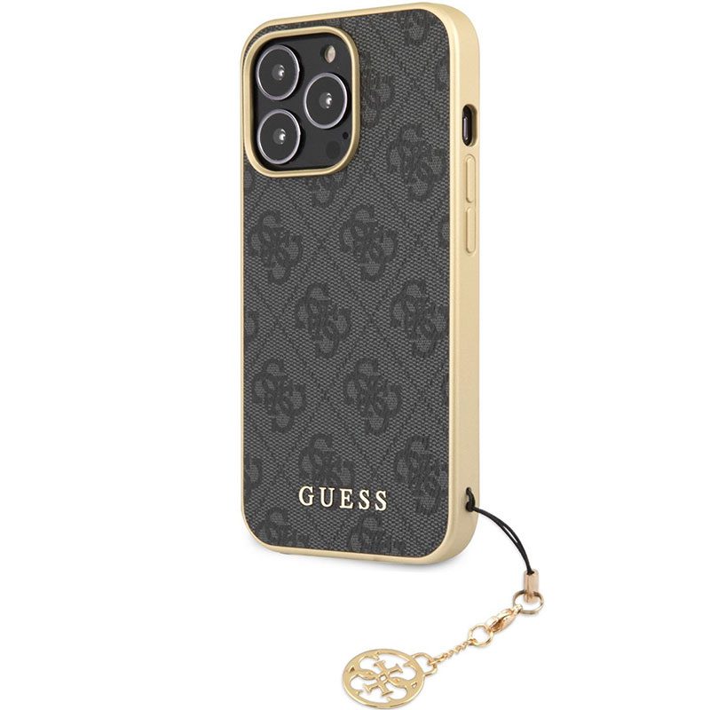 Guess 4G Charms Szürke iPhone 13 Pro Max Tok