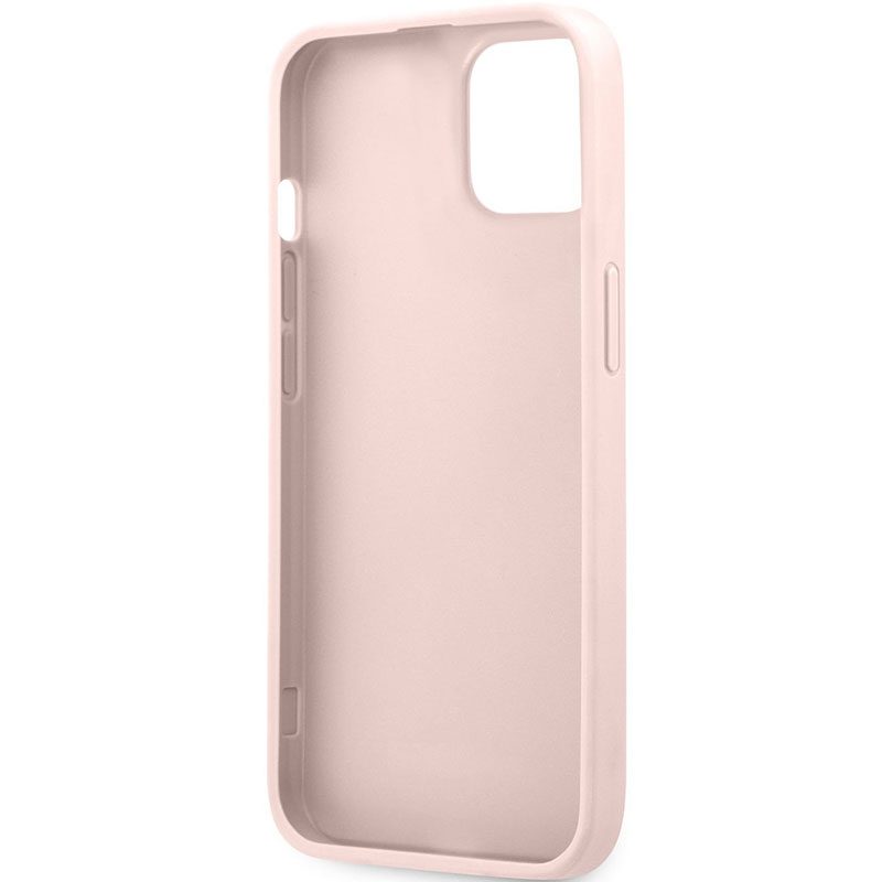 Guess PU 4G Ring Rózsaszín iPhone 13 Tok