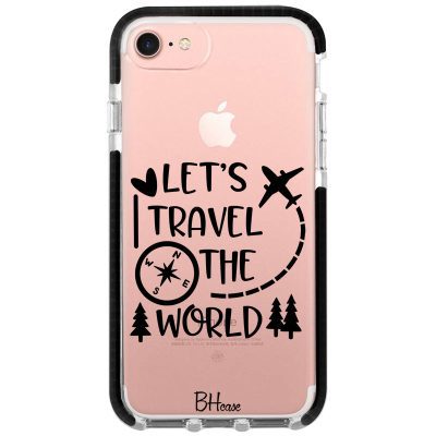Let's Travel The World iPhone 8/7/SE 2020/SE 2022 Tok