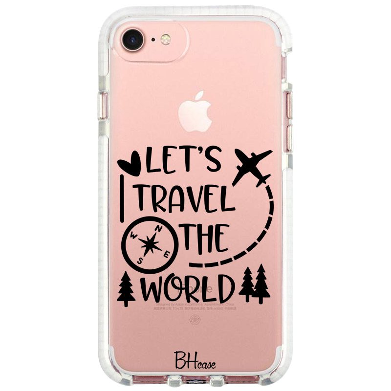 Let's Travel The World iPhone 8/7/SE 2020/SE 2022 Tok