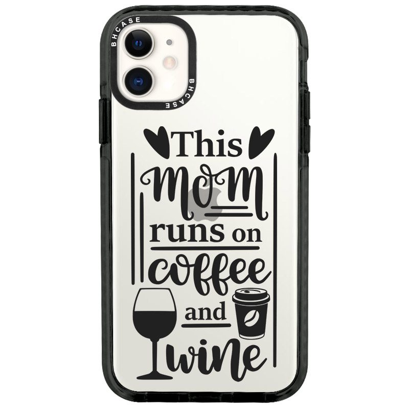 Mom Coffee Wine iPhone 11 Tok