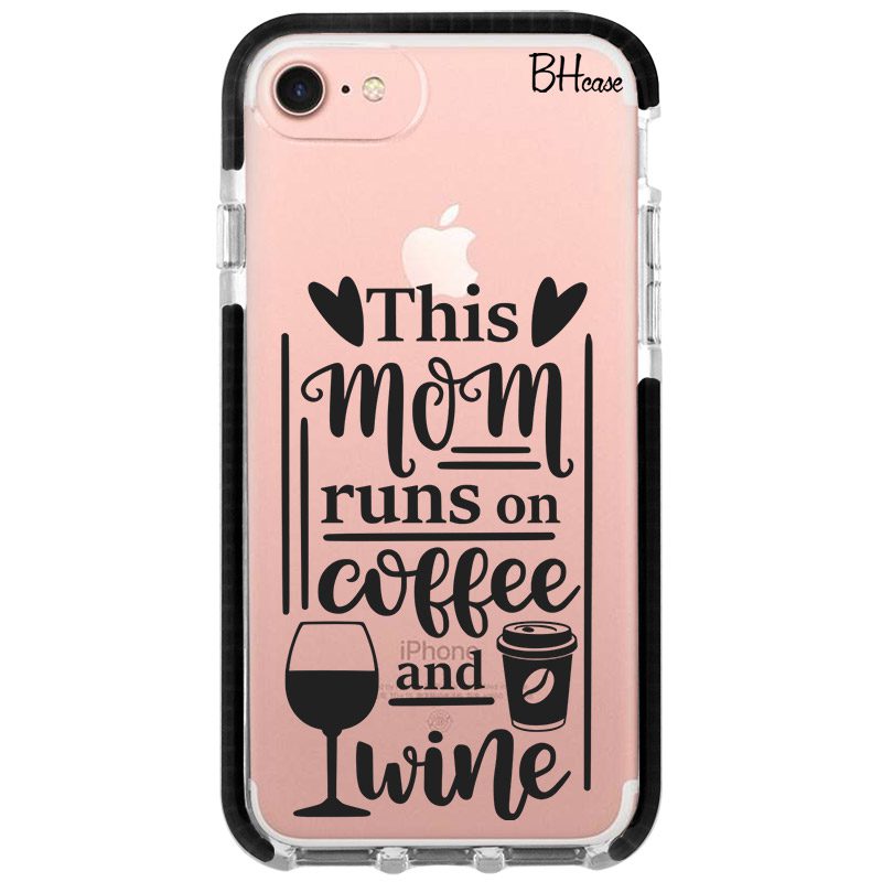 Mom Coffee Wine iPhone 8/7/SE 2020/SE 2022 Tok
