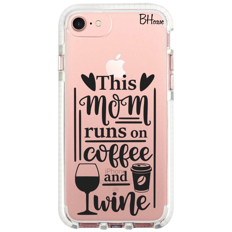Mom Coffee Wine iPhone 8/7/SE 2020/SE 2022 Tok