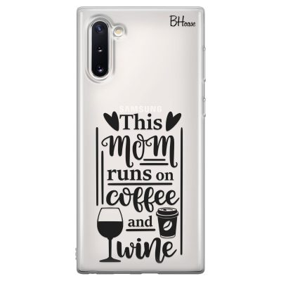 Mom Coffee Wine Samsung Note 10 Tok