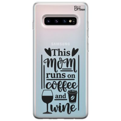 Mom Coffee Wine Samsung S10 Tok