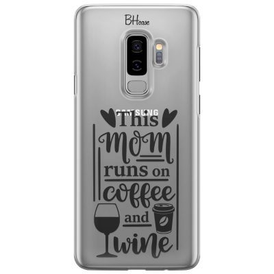 Mom Coffee Wine Samsung S9 Plus Tok