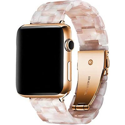 Resin Strap Szíj Apple Watch 45/44/42/Ultra Rózsaszín Bloom