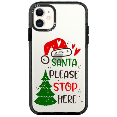 Santa Please Stop Here iPhone 11 Tok